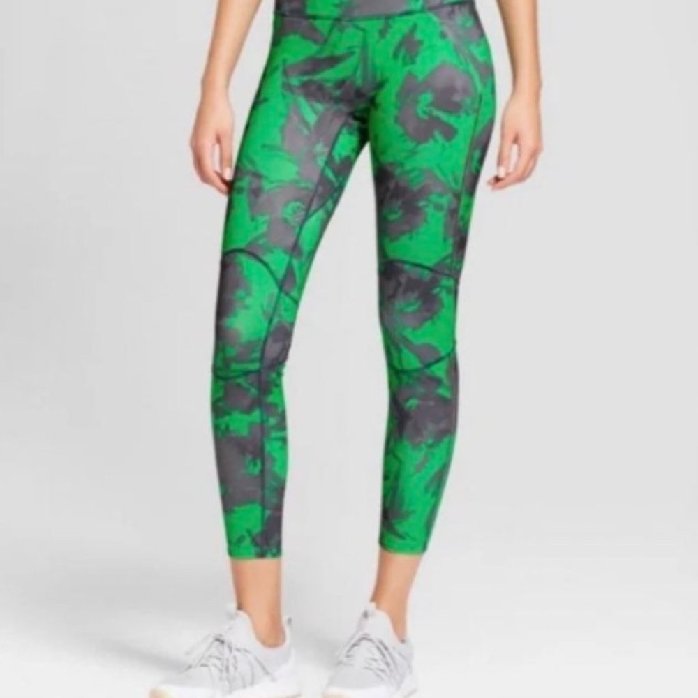 Joy Lab Activewear Legging Green Color Size XS  High Rise Women’s